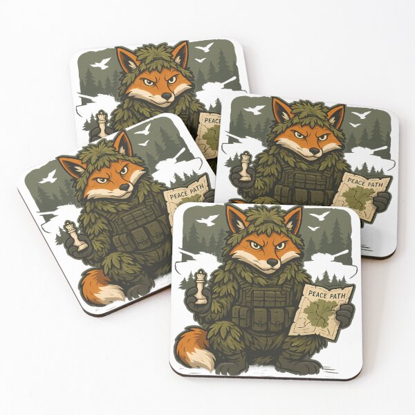Item preview, Brains Over Bombs – ShadowFox Outsmarts War designed and sold by ShadowFoxStudio.