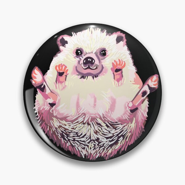 Item preview, Cute Hedgehog Illustration – Can’t Touch This Funny Animal Art for Stickers and T-Shirts designed and sold by Pandositive.