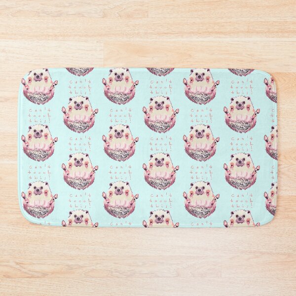 Item preview, Cute Hedgehog Illustration – Can’t Touch This Funny Animal Art for Stickers and T-Shirts designed and sold by Pandositive.