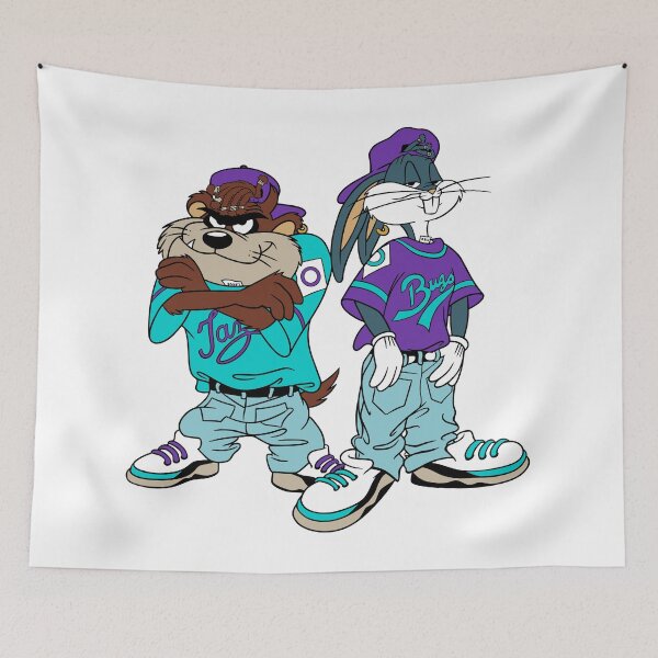 Item preview, Taz & Bugs (Hornets) designed and sold by Sidewalk Vendor.