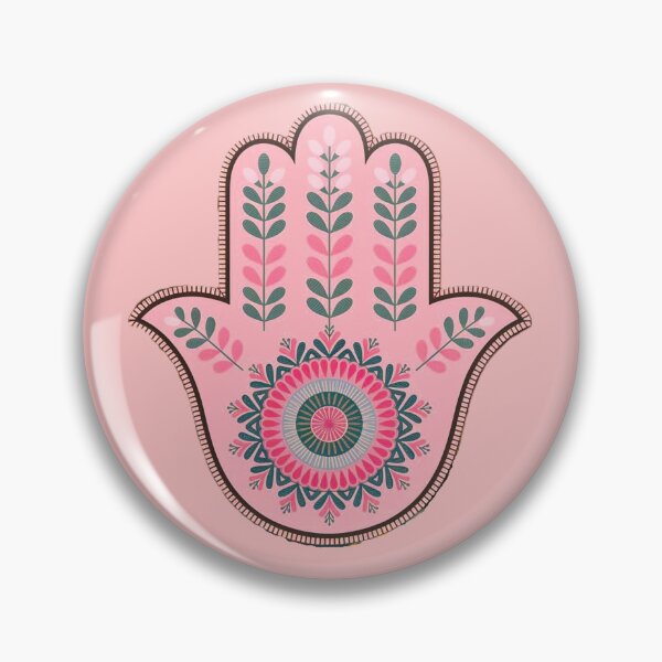 Artikelvorschau, Rosa Hamsa Pastell entworfen und verkauft von CandyVenom.