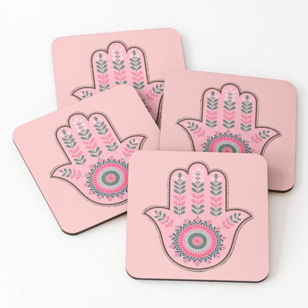 Item preview, Pink Hamsa pastel designed and sold by CandyVenom.