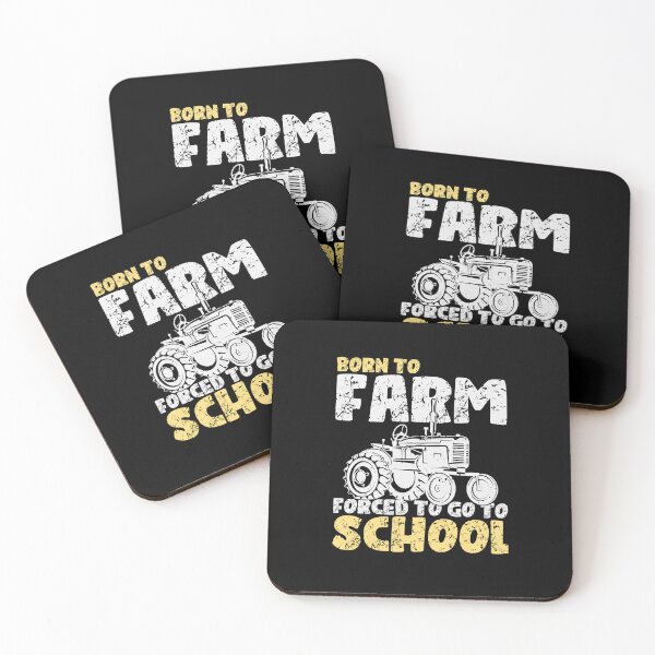 Item preview, Born to Farm, Forced to Go to School | Farming Agriculture designed and sold by JFFStore.