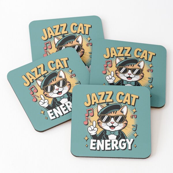 Item preview, Jazz Cat Energy designed and sold by SignumShop.