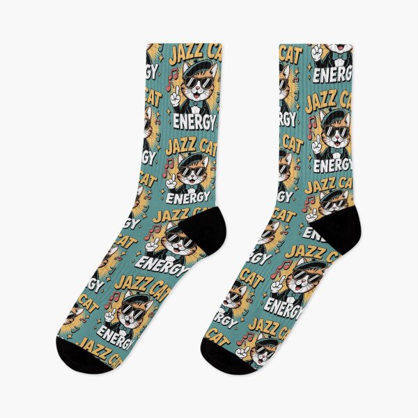 Item preview, Jazz Cat Energy designed and sold by SignumShop.