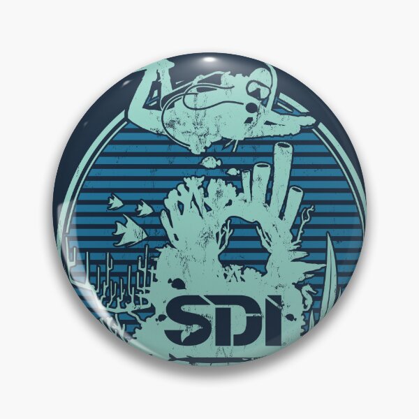 Item preview, Scuba Diving International (SDI) - Scuba Diver with Coral Reef designed and sold by Shop-SDI.