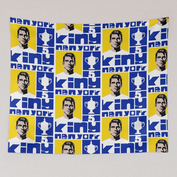 Item preview, King of new york grand slam pete sampras 5 Championships designed and sold by vectorlove.