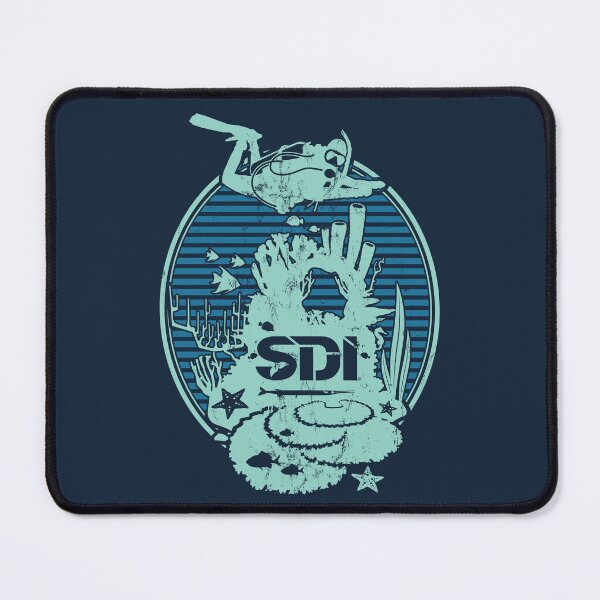 Item preview, Scuba Diving International (SDI) - Scuba Diver with Coral Reef designed and sold by Shop-SDI.