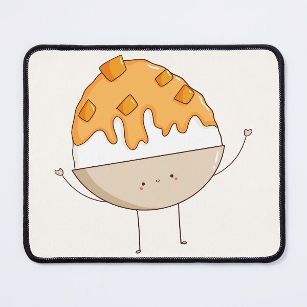 Item preview, Kawaii Korean Bingsu Dessert – Cute Shaved Ice Treat Aesthetic Art designed and sold by Kimchi-style-.