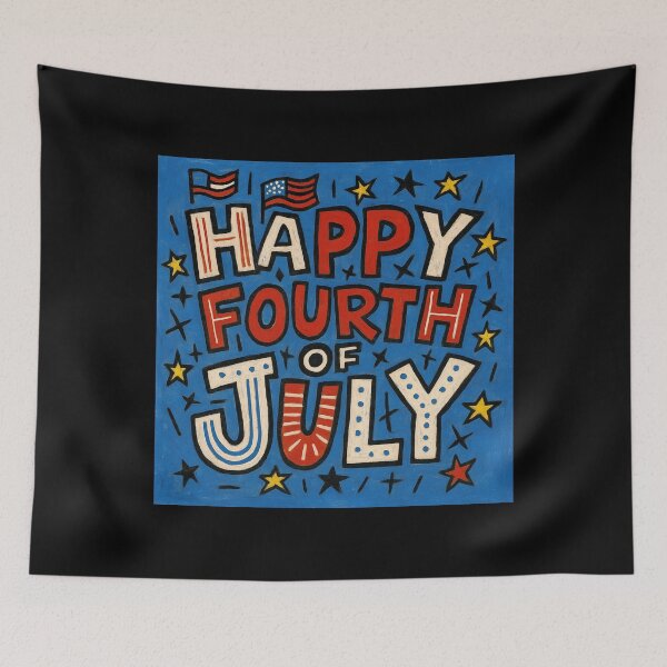 Item preview, Happy Fourth of July designed and sold by DIRTYDUNNZ.