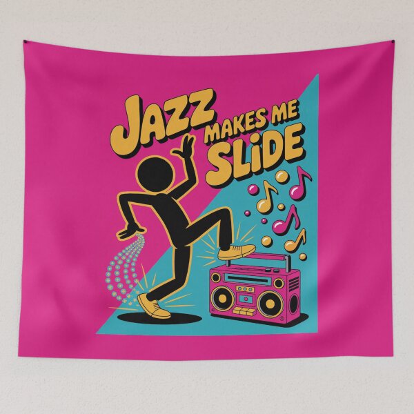 Item preview, Jazz Makes Me Slide designed and sold by SignumShop.
