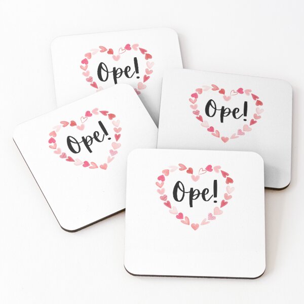 Item preview, Ope! Funny Midwestern saying Midwest sorry cute Valentines designed and sold by snowry.