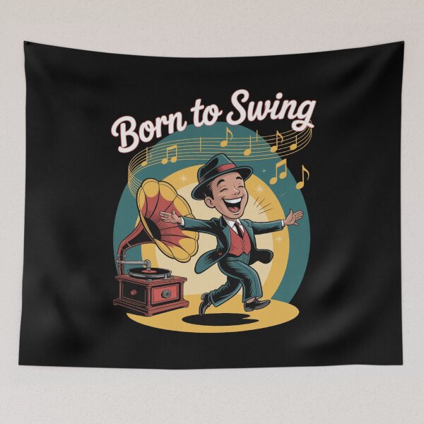 Item preview, Born to Swing designed and sold by SignumShop.