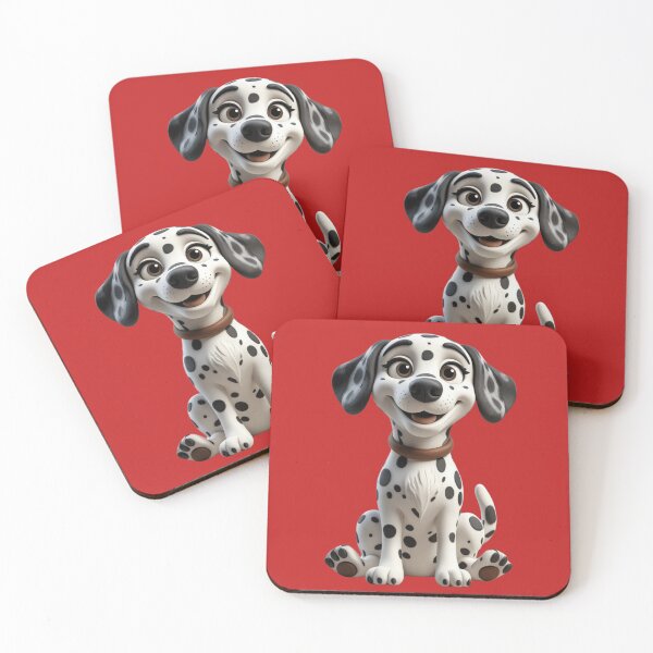 Item preview, Claymation Style Dalmatian Puppy | Stop Motion Dog designed and sold by PumagirlDigital.