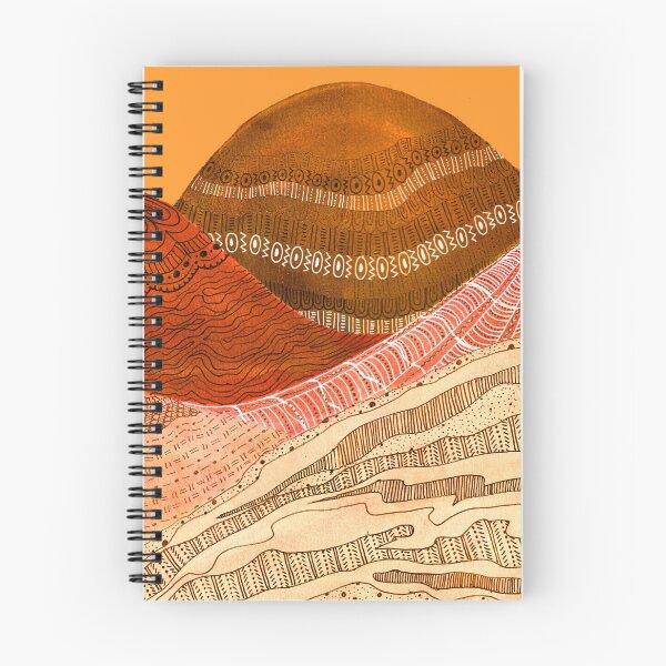 Item preview, Rolling Mountains Sunrise Golds designed and sold by cat-a-pilla.