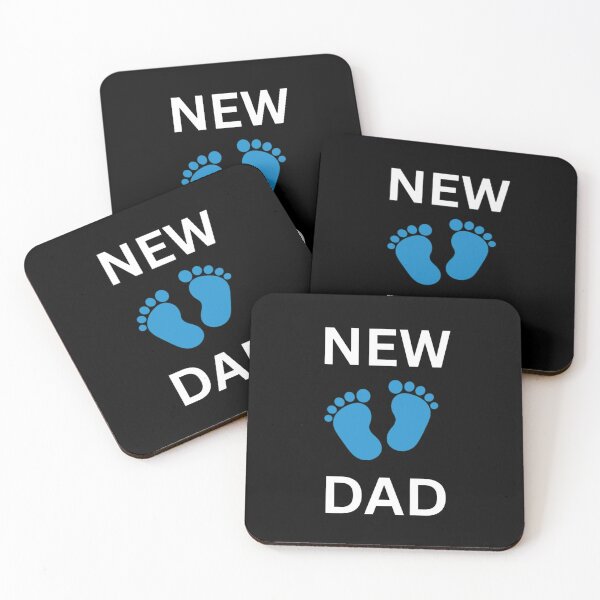 Item preview, New Dad - Blue Feet designed and sold by bonnieleigh6902.