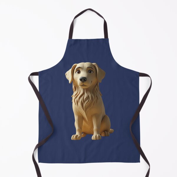 Item preview, Claymation Style Golden Retriever | Stop Motion Dog designed and sold by PumagirlDigital.