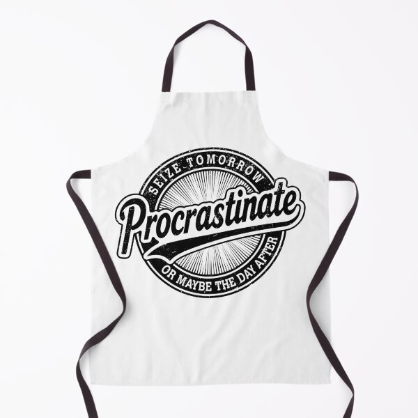 Item preview, Procrastinator Procrastinate Funny Retro Procrastination designed and sold by GrandeDuc.