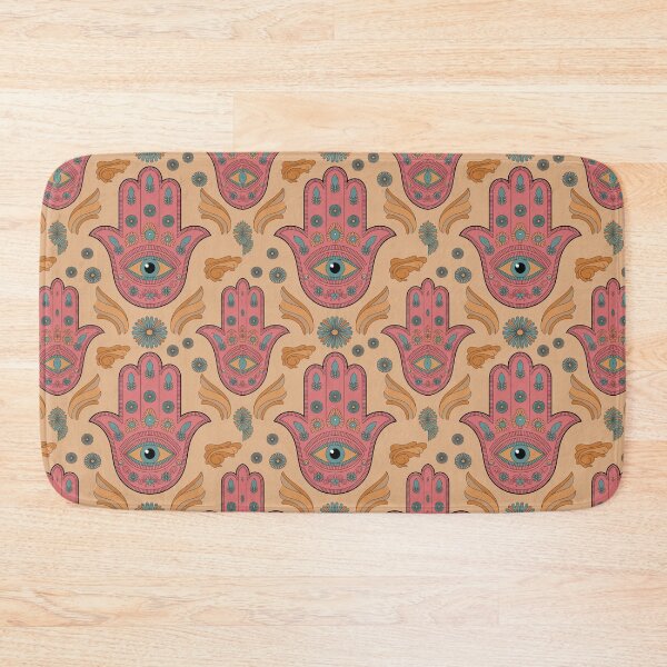Aperçu de l'œuvre Hamsa rose orange créée et vendue par CandyVenom.
