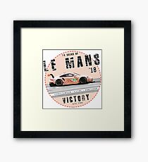 24H 2018 - GTE Pro Framed Print
