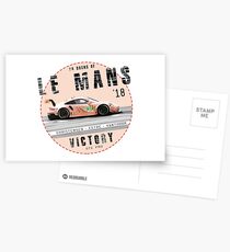 24H 2018 - GTE Pro Postcards