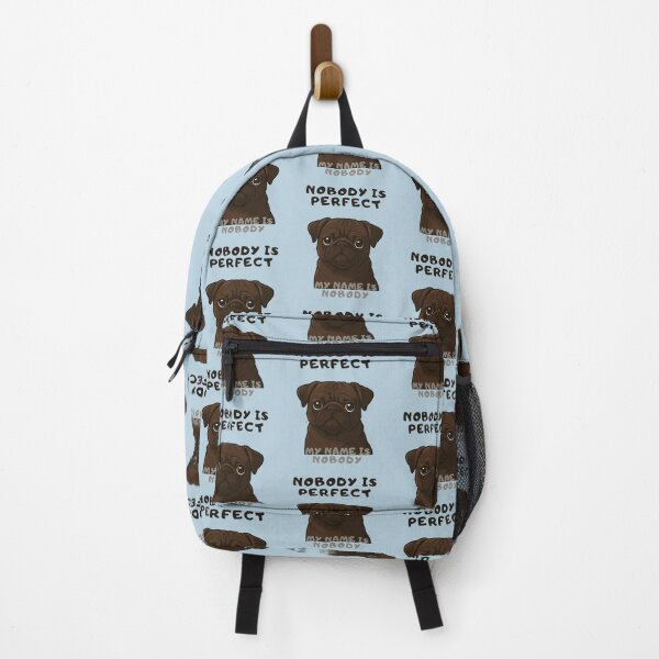 Item preview, Nobody is perfect – funny pug design designed and sold by MitMopsundHerz Rosinchens_Welt.