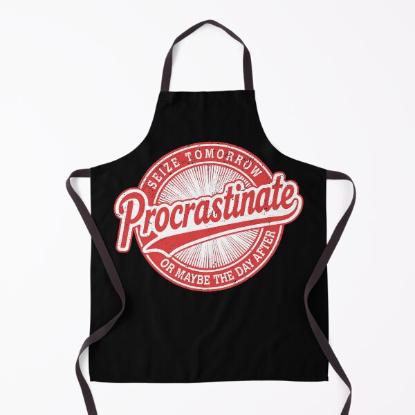 Item preview, Procrastinator Procrastinate Funny Retro Procrastination designed and sold by GrandeDuc.