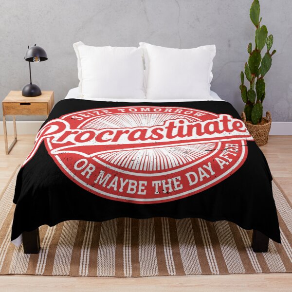 Item preview, Procrastinator Procrastinate Funny Retro Procrastination designed and sold by GrandeDuc.