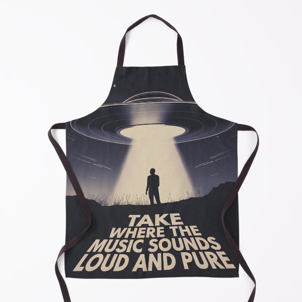 Artikelvorschau, Bring mich dorthin, wo die Musik laut und rein klingt – Vinyl-Schallplatten-UFO-Poster für Musikliebhaber entworfen und verkauft von paulo silveira.