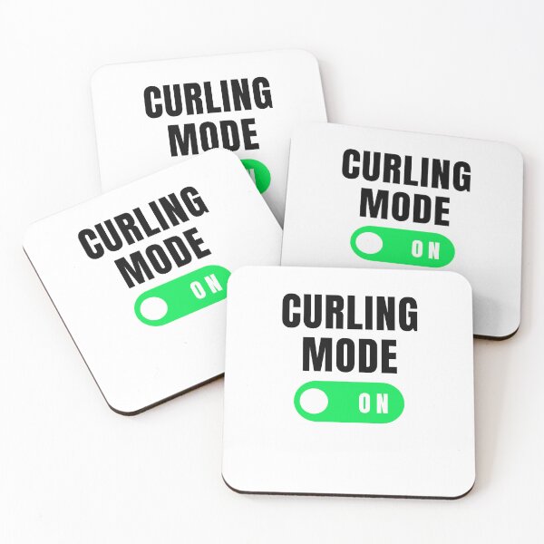 Item preview, Curling mode on funny Curling Team curling player humor designed and sold by snowry.
