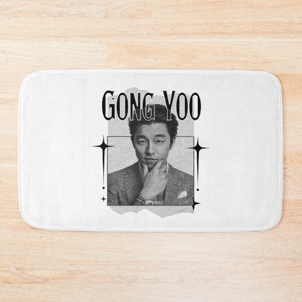 Artikelvorschau, Gong Yoo, koreanischer Drama-Schauspieler, monochromes Schwarz-Weiß-Collage-Kunstdesign entworfen und verkauft von HELL0WBELLO.