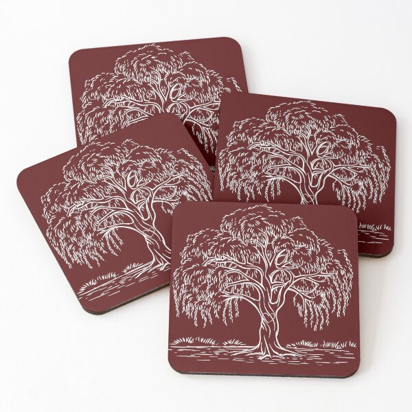 Item preview, Elegant White Tree Silhouette Design – Nature-Inspired Art designed and sold by BlesstB.