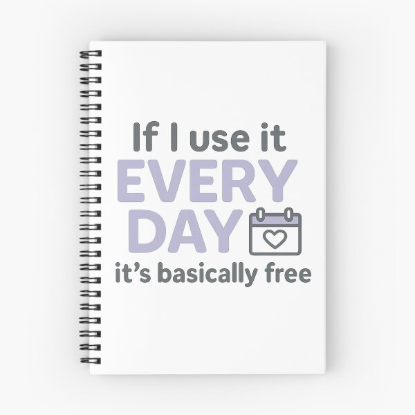 Item preview, If I Use It Every Day, It’s Basically Free – Girl Math Tee designed and sold by ALITOPRINCE.