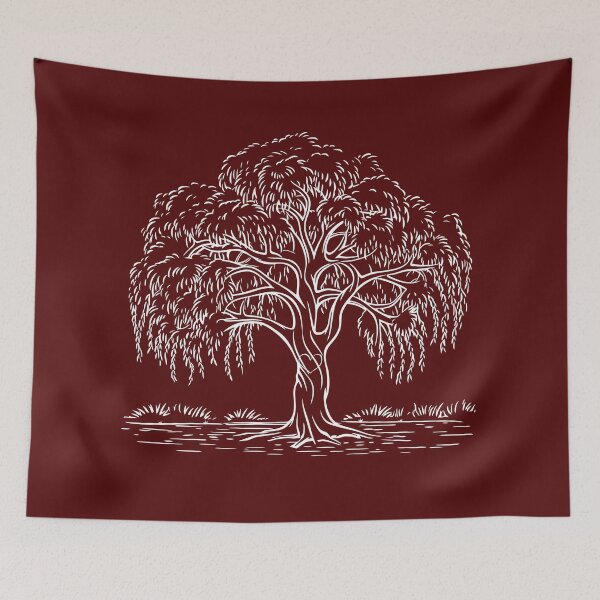 Item preview, Elegant White Tree Silhouette Design – Nature-Inspired Art designed and sold by BlesstB.