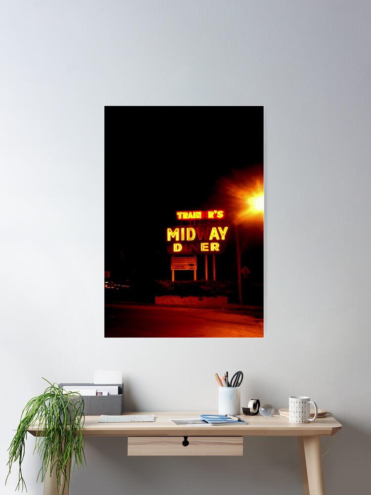 Thumbnail 1 of 3, Poster, Trainer's Midway Diner designed and sold by jdempsey.
