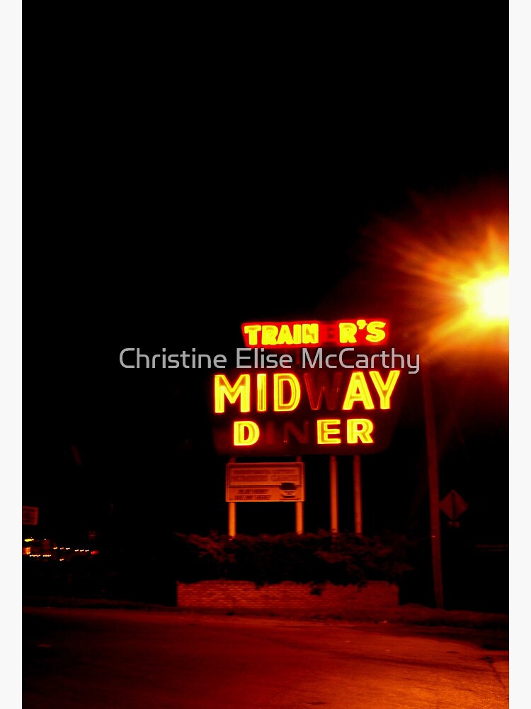 Thumbnail 3 of 3, Poster, Trainer's Midway Diner designed and sold by jdempsey.