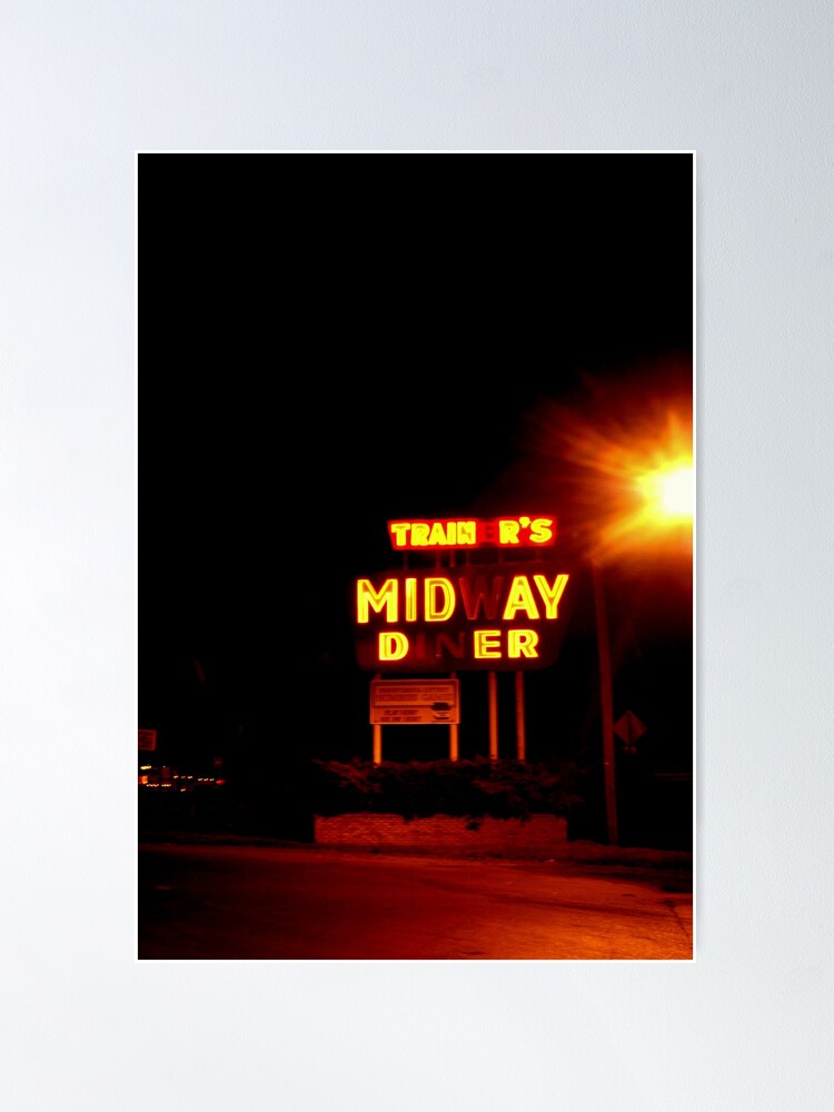 Thumbnail 2 of 3, Poster, Trainer's Midway Diner designed and sold by jdempsey.