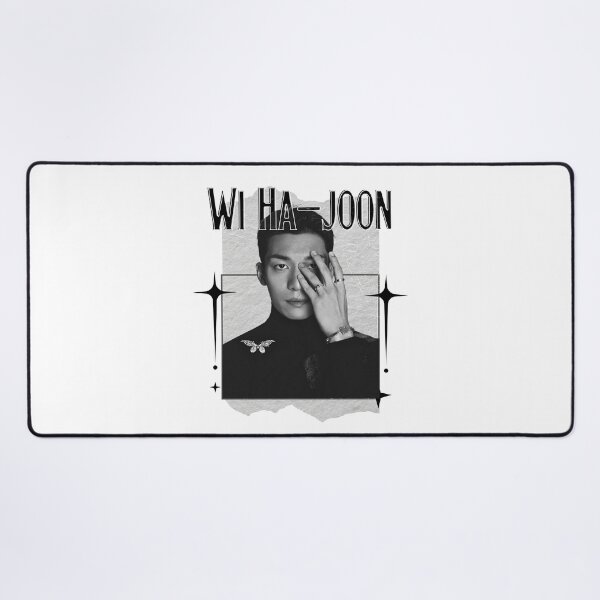 Item preview, Wi Ha-joon Korean Drama Actor Monochrome Black and White Collage Art Design designed and sold by HELL0WBELLO.