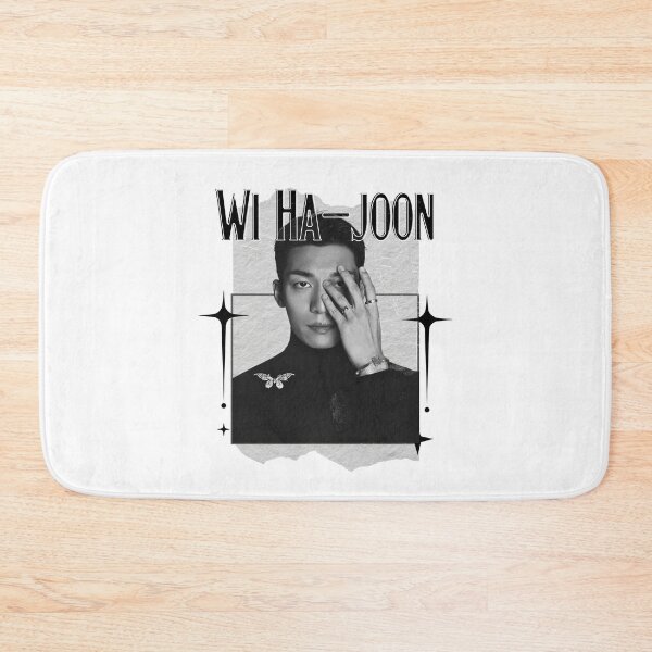 Item preview, Wi Ha-joon Korean Drama Actor Monochrome Black and White Collage Art Design designed and sold by HELL0WBELLO.