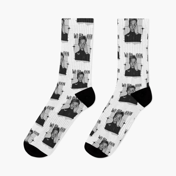 Item preview, Wi Ha-joon Korean Drama Actor Monochrome Black and White Collage Art Design designed and sold by HELL0WBELLO.