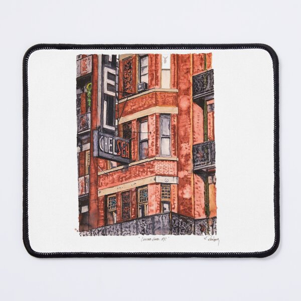 Item preview, Chelsea Hotel – Watercolor Tribute to a Legendary New York Landmark designed and sold by RickLongArt.
