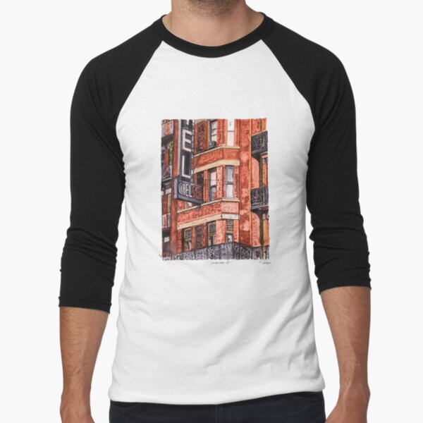 Item preview, Chelsea Hotel – Watercolor Tribute to a Legendary New York Landmark designed and sold by RickLongArt.