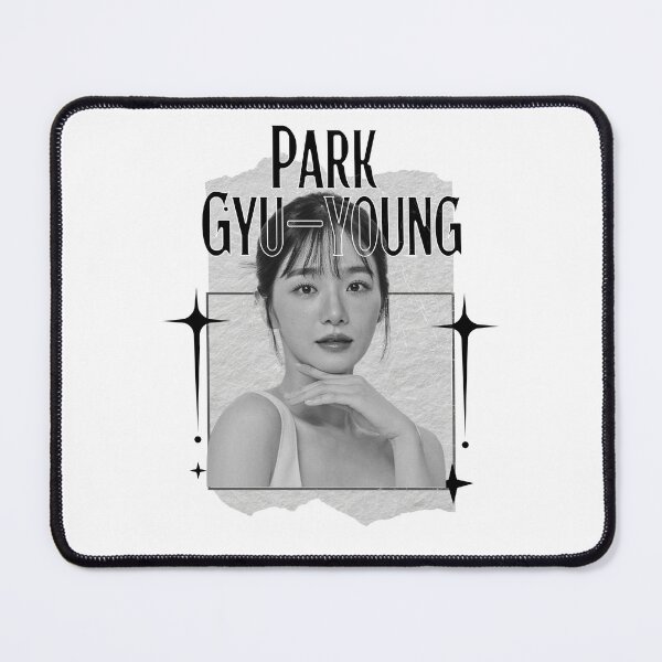 Item preview, Park Gyu-young Korean Drama Actor Monochrome Black and White Collage Art Design designed and sold by HELL0WBELLO.