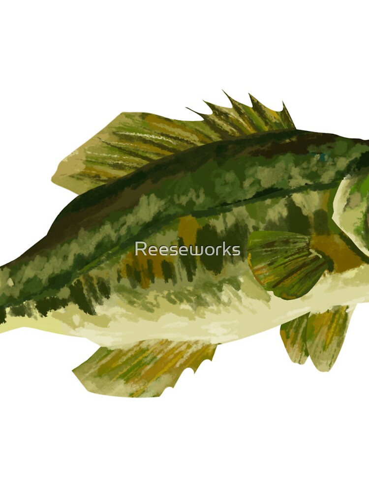 Thumbnail 4 of 4, iPhone Case, Largemouth Bass designed and sold by Reeseworks.