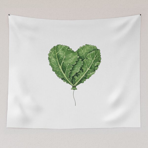 Item preview, Kale Heart Leaves designed and sold by ward didoch.