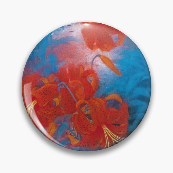 Item preview, Chinese Red Spider Lily Painting designed and sold by sell-out-club.