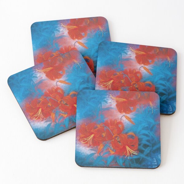 Item preview, Chinese Red Spider Lily Painting designed and sold by sell-out-club.