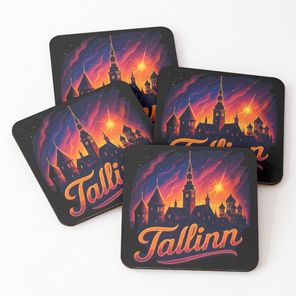 Item preview, Tallinn capital Estonia Baltics gift designed and sold by Pineapple-Tree.