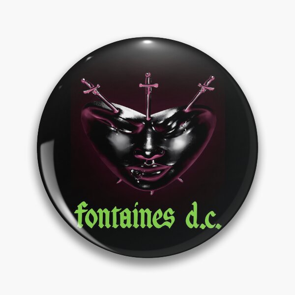 Item preview, Fontaines D.C. Romance Heart with Swords designed and sold by jackjoe1708.