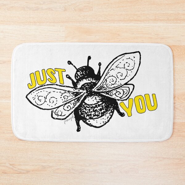 Item preview, Just Bee You | Just Be You Bee Line Art Retro designed and sold by PumagirlDigital.